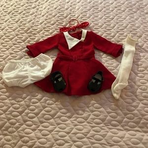 Kit’s holiday outfit